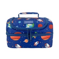 Sachi Insulated Double Decker Lunch Bag - Outer Space