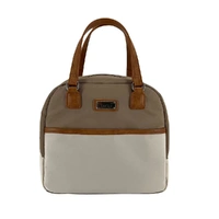 Sachi Insulated Cali Lunch Bag - Latte & Cream