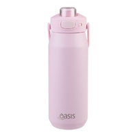 Oasis Capri Triple Wall Insulated Water Bottle - 750ml Pink Lemonade