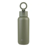 Oasis Moda Mag-Grip Triple Wall Insulated Water Bottle - 1L Olive Green
