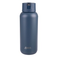 Oasis Moda Triple Wall Insulated Water Bottle - 1L Indigo