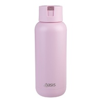 Oasis Moda Triple Wall Insulated Water Bottle - 1L Pink Lemonade