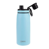 Oasis Sports Double Wall Insulated Water Bottle - 780ml Island Blue