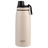 Oasis Double Wall Insulated Sports Bottle - 780ml Oat