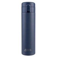 Oasis Double Wall Insulated Flip-Top Flask - 480ml Indigo