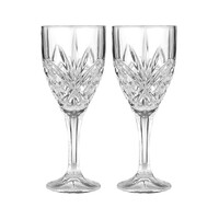 Tempa Ophelia - Carved Wine Glass 2 Pack