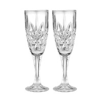Tempa Ophelia - Carved Champagne Glass 2 Pack