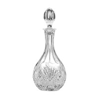Tempa Ophelia - Carved Crystal Wine Decanter