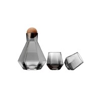 Tempa Jaxon - Charcoal Decanter and Tumbler Set