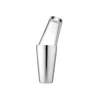 Tempa Aurora - Silver Boston Cocktail Shaker