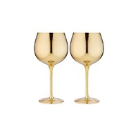 Tempa Aurora - Gold Gin Glass 2 Pack