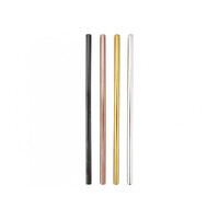 Tempa Aurora - Straws Straight Thin 4 Pack