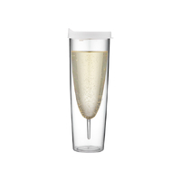 Porta Portables - White Sparkle Champagne Tumbler