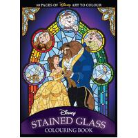 Disney: Stained Glass Colouring Book