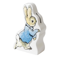 Beatrix Potter Money Bank - Peter Rabbit Running