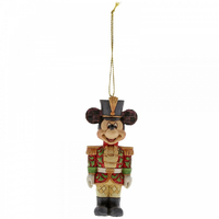 Jim Shore Disney Traditions - Mickey Mouse Nutcracker Hanging Ornament