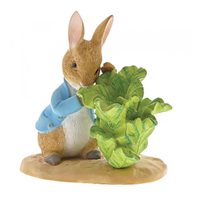 Beatrix Potter Peter Rabbit Miniature Figurine - Peter Rabbit with Lettuce