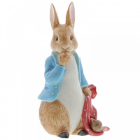 Beatrix Potter Peter Rabbit Large Figurine - Limited Edition Peter Rabbit and the Pocket Handkerchief 