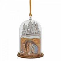 Beatrix Potter Domes - Mrs. Rabbit in Burrow Hanging Ornament