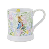 Beatrix Potter Peter Rabbit English Garden Collection - Peter Rabbit with Radish Mug