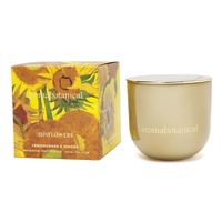 Aromabotanical Masters Sunflowers Large Candle - Lemongrass & Ginger