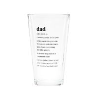 De.fined Pint Glass - Dad