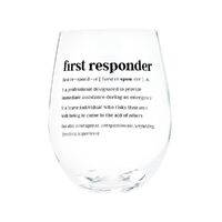De.fined Wine Glass - First Responder