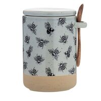 Davis & Waddell Beetanical Bee Canister With Spoon