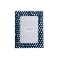 Emporium Ivy Photo Frame - Blue Spot 4x6inch