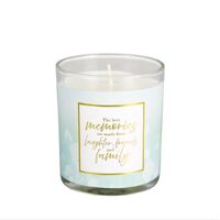 You Are An Angel Candle - Floral Mist "Best Memories Are"