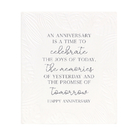 Anniversary Verse Plaque by Splosh - Celebrate