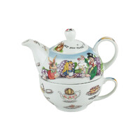 Cardew Design Alice In Wonderland Tea For One - Teapot and Teacup