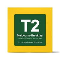 T2 Teabags x25 Gift Box - Melbourne Breakfast