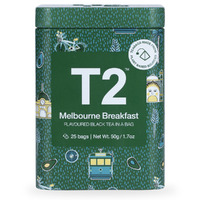 T2 Teabags x25 Gift Tin - Melbourne Breakfast