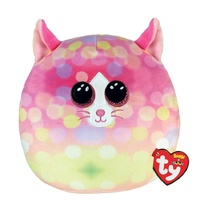 Beanie Boos Squish-a-Boo - Sonny the Pink Pattern Cat 10inch