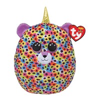 Beanie Boos Squish-a-Boo - Giselle the Leopard with Horn 10"