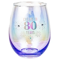 Holographic Stemless Glass - 80th