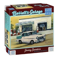 Blue Opal Puzzle - Barrett's Garage 1000pc