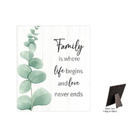 Bloom Ceramic Plaque - Family