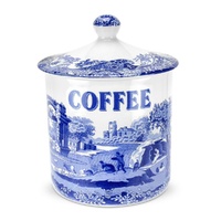 Spode Blue Italian - Coffee Canister