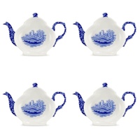 Spode Blue Italian - Teabag Rest (Set of 4)