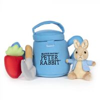 Beatrix Potter Peter Rabbit Plush - 4 Piece Garden Playset
