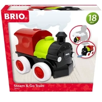 BRIO World - Steam & Go Train