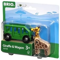 BRIO World Vehicle - Giraffe and Wagon