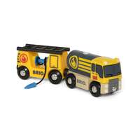 BRIO World Vehicle - Tanker Truck with Hose Wagon