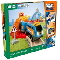 BRIO World Smart Tech - Sound Action Tunnel Circle Set