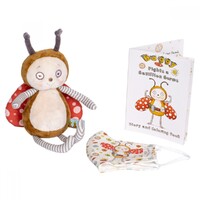 Bunnies By The Bay Buggy the Germinator Gift Set - Buggy Plush, Book & Face Mask