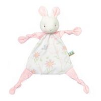 Bunnies By The Bay Knotty Teether Blankie - Friendship Blossoms Bunny