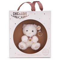 Bailey Bear Bag Charm & Necklace Gift Set - November
