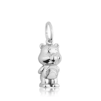 Couture Kingdom - Care Bears - Cheer Bear Charm Silver